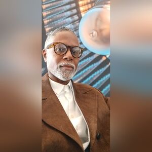 CHOCOLATE Faux-Suede, Double-Breasted Trench Coat, 46L